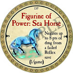 Figurine Of Power Sea Horse